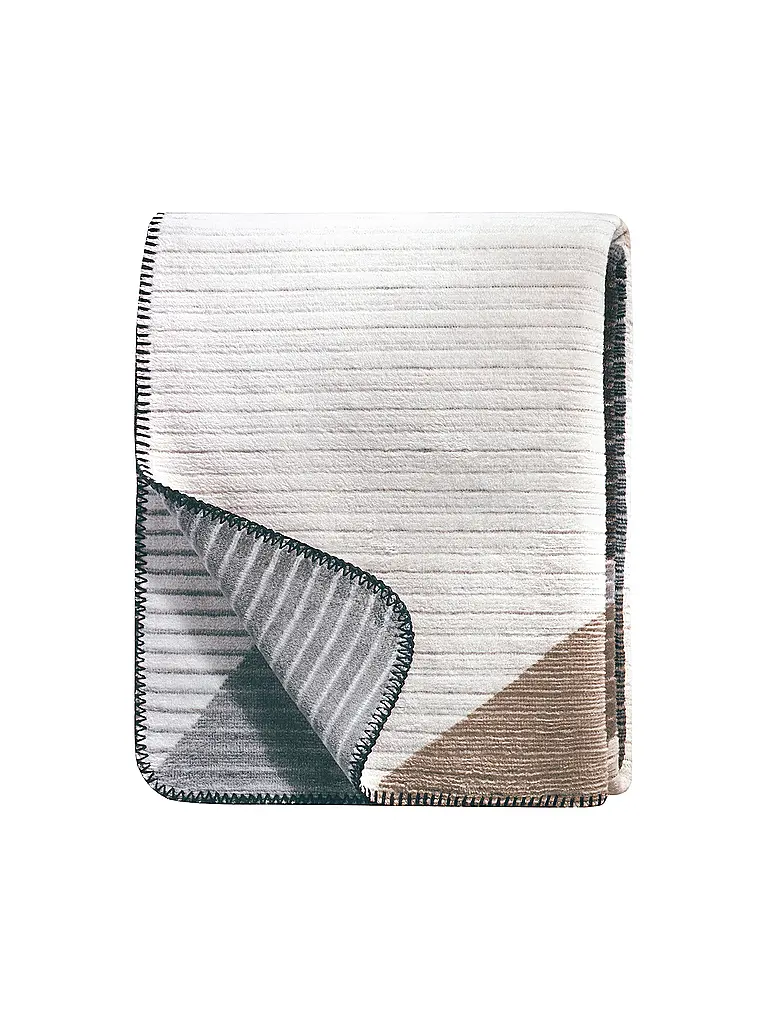 BIEDERLACK | Wohndecke - Plaid 150x200cm SIMPLY ELEGANT Feel Graphite | 