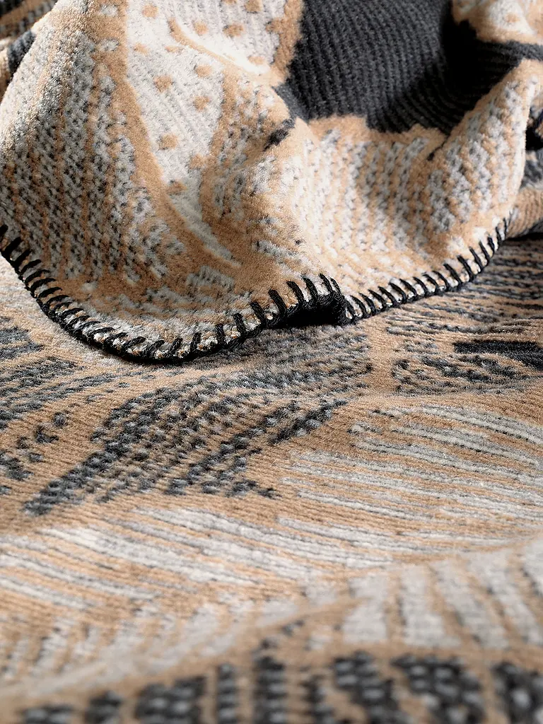 BIEDERLACK | Wohndecke - Plaid 150x200cm SIMPLY ELEGANT Leavy Luxe | 
