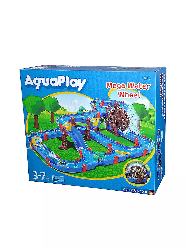 BIG | Aquaplay Mega Water Wheel | blau