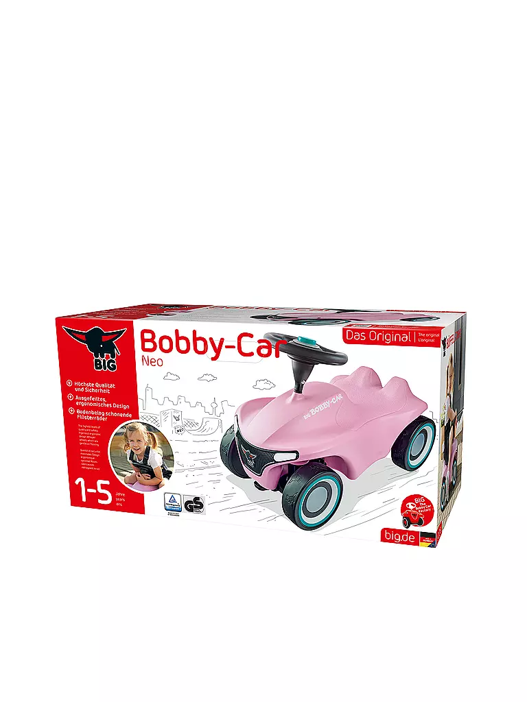 BIG | BIG-Bobby-Car-Neo Zartrosa | rosa