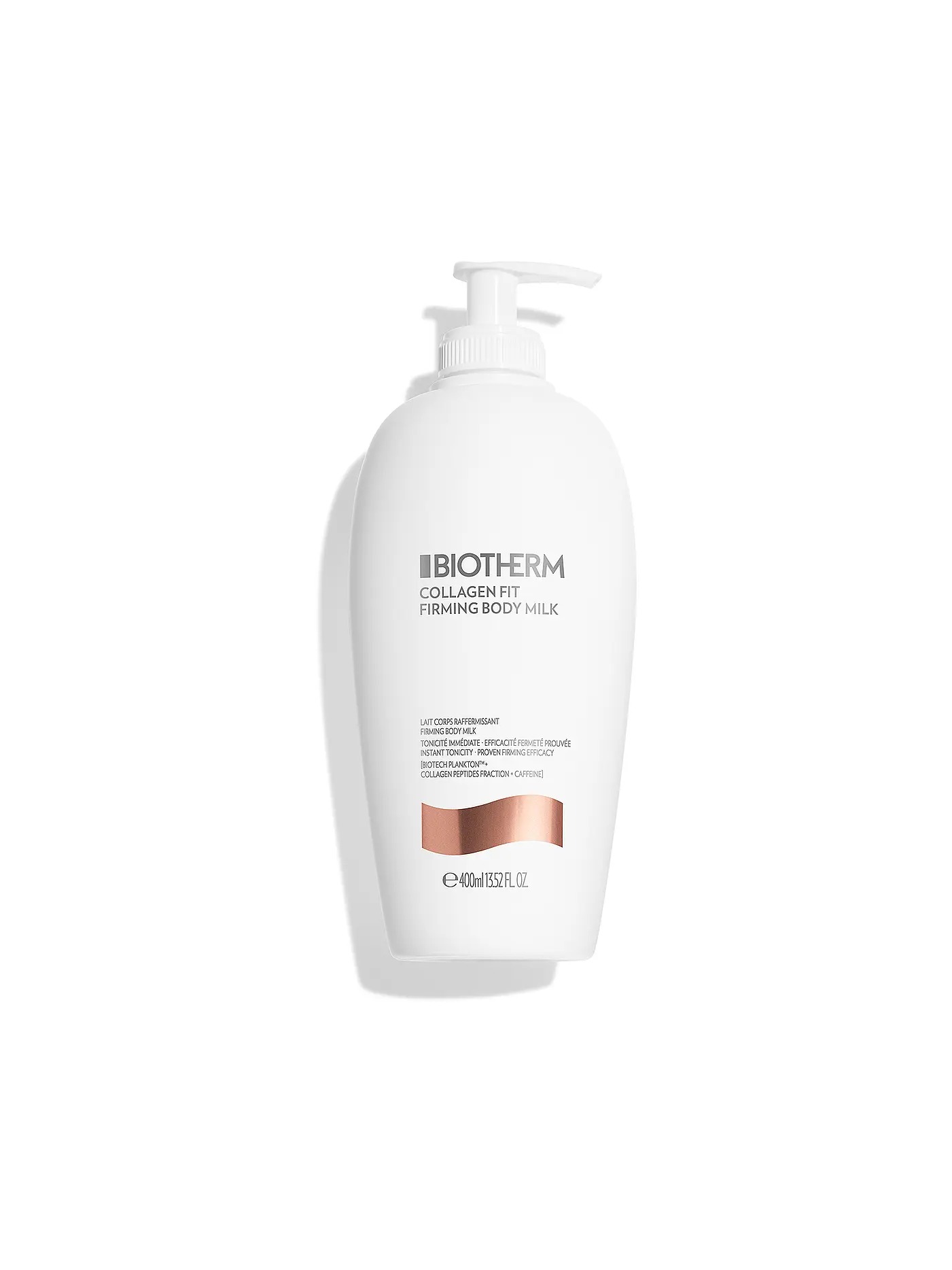 BIOTHERM | Collagen Fit Körpermilch mit Biotech Plankton™, Kollagen-Peptid-Fraktion & Koffein  400ml | keine Farbe