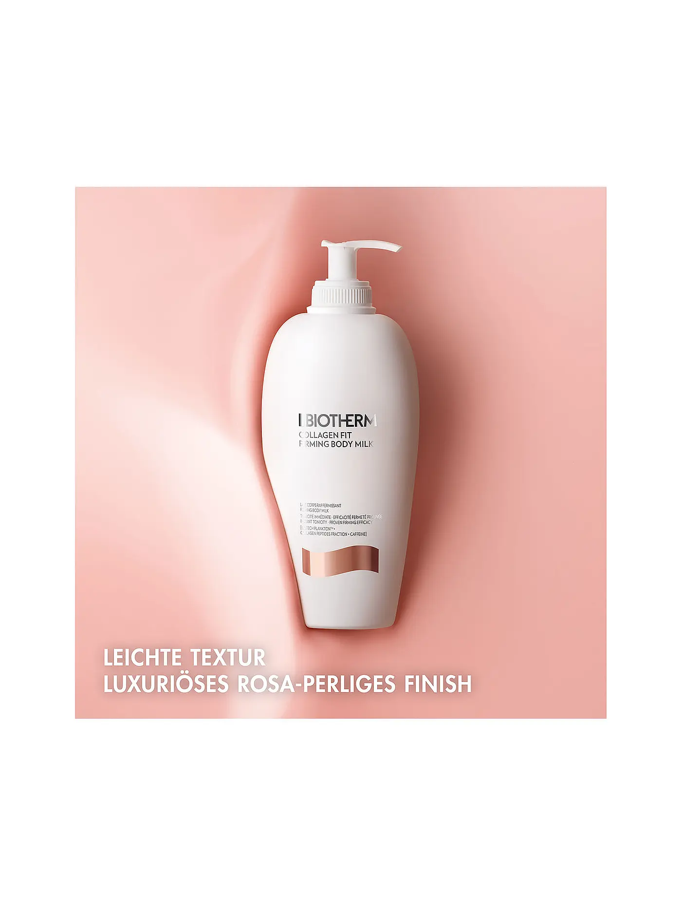 BIOTHERM | Collagen Fit Körpermilch mit Biotech Plankton™, Kollagen-Peptid-Fraktion & Koffein  400ml | keine Farbe