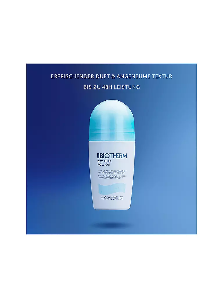 BIOTHERM | Deo Pure Roll-On 75ml | keine Farbe