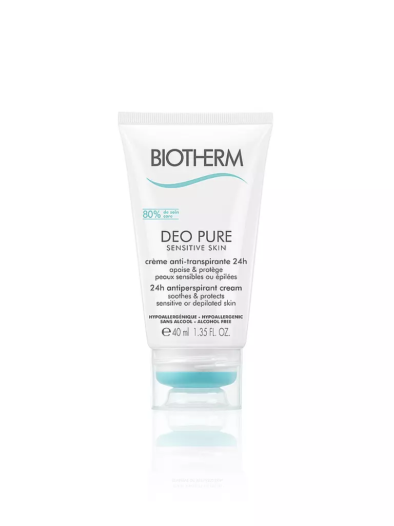 BIOTHERM | Deo Pure Sensitive Skin Crème 40ml | transparent