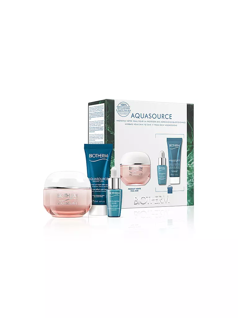 BIOTHERM | Geschenkset - Biotherm Aquasource Creme Set 50ml / 7ml / 20ml | keine Farbe