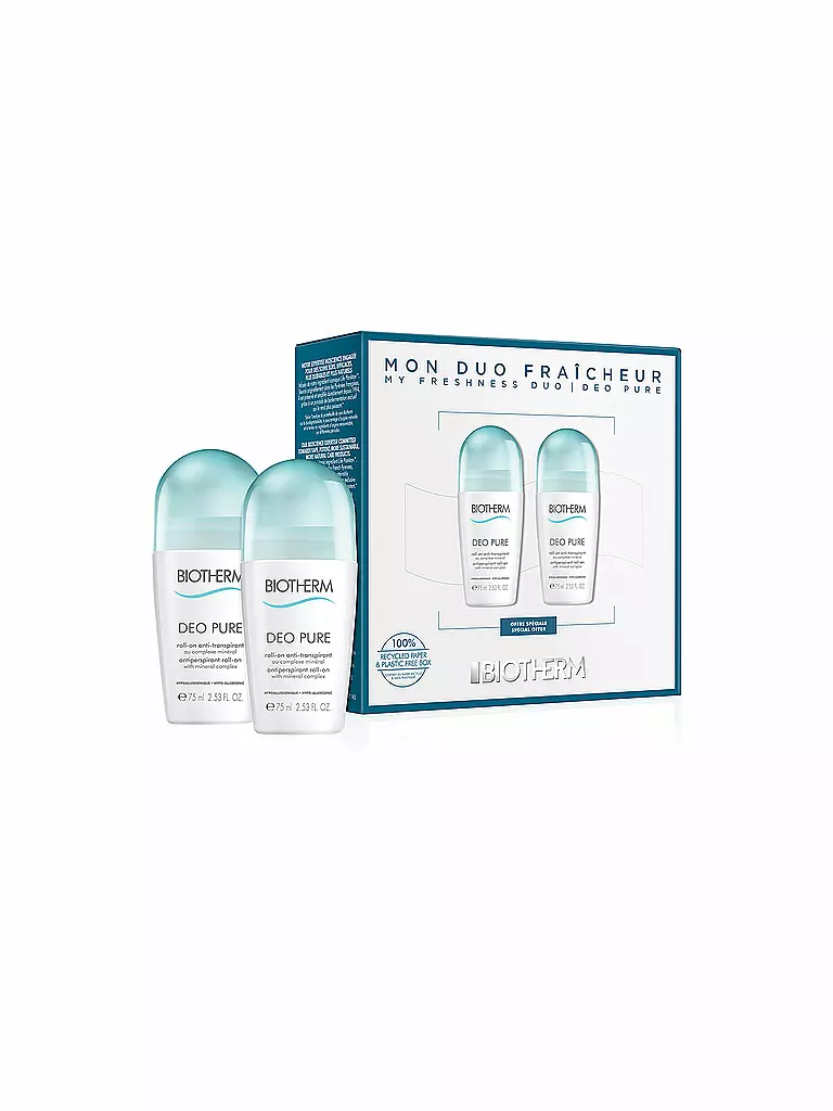 BIOTHERM | Geschenkset - Deo Pure Doppelpack 2x75ml | keine Farbe