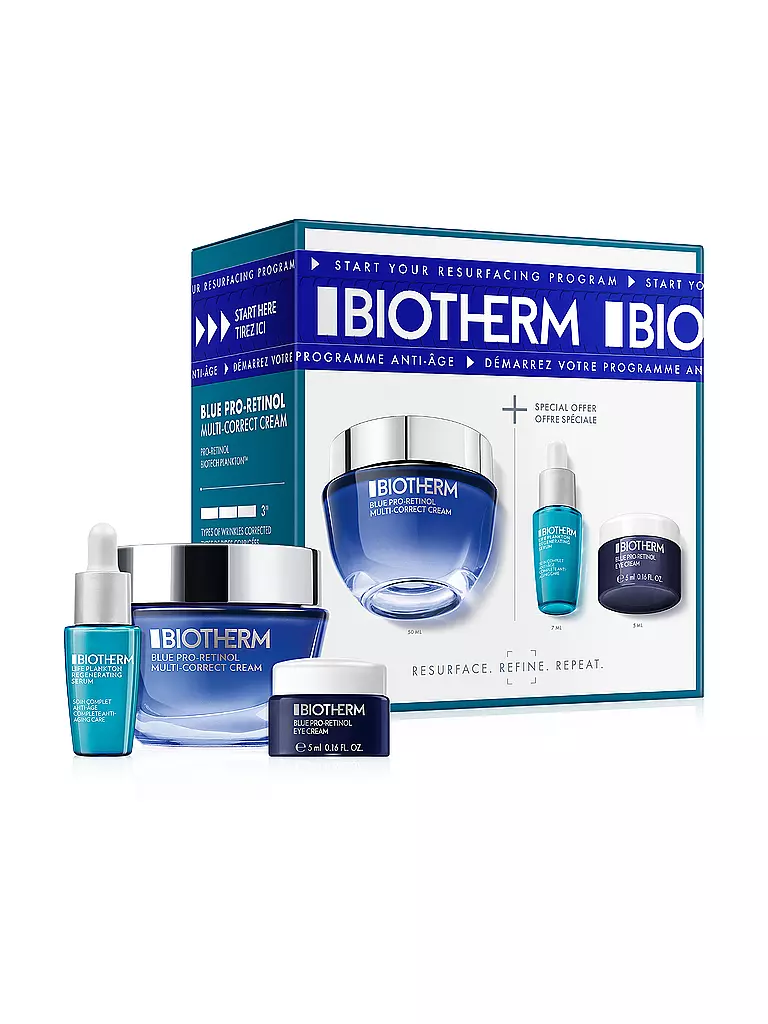BIOTHERM | Geschenkset - Retinol Routine Set 50ml / 7ml / 5ml | keine Farbe