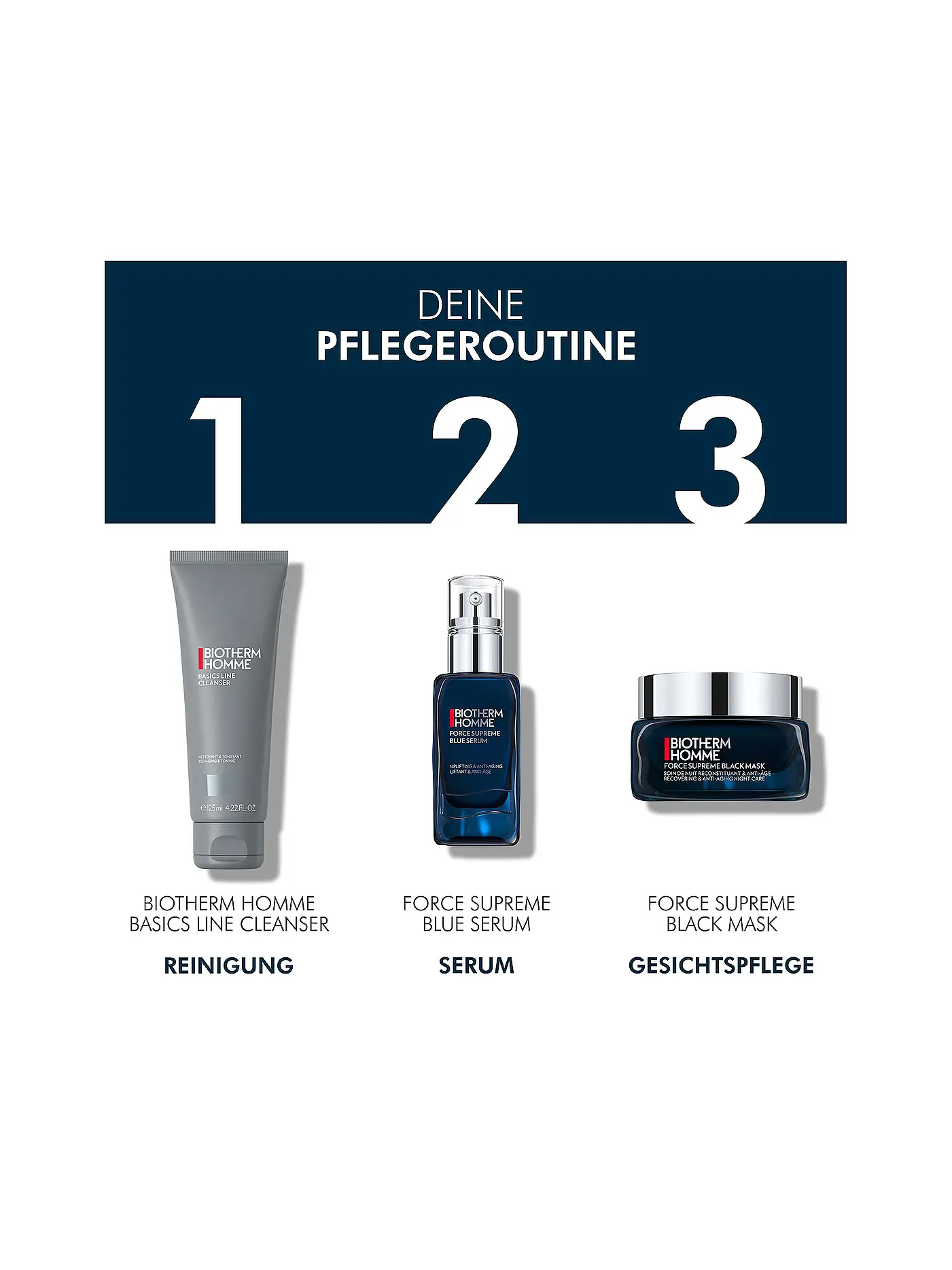 BIOTHERM | Homme Force Supreme Gel 50ml | keine Farbe