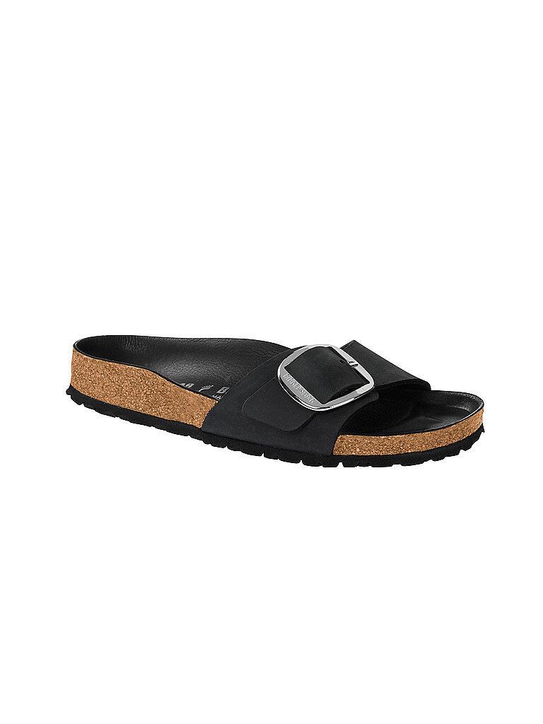 BIRKENSTOCK Pantoletten MADRID BIG BUCKLE schwarz | 36