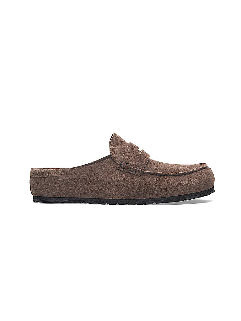 BIRKENSTOCK Pantoletten NAPLES WRAPPED grau | 37