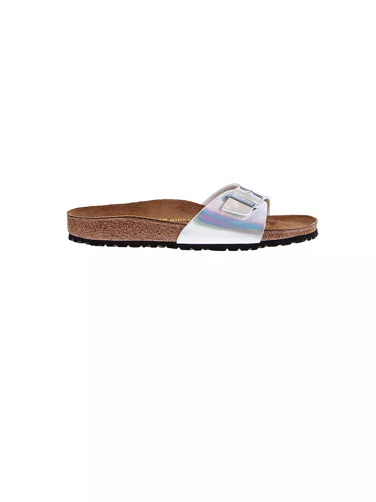BIRKENSTOCK | Pantolette "Madrid" | silber