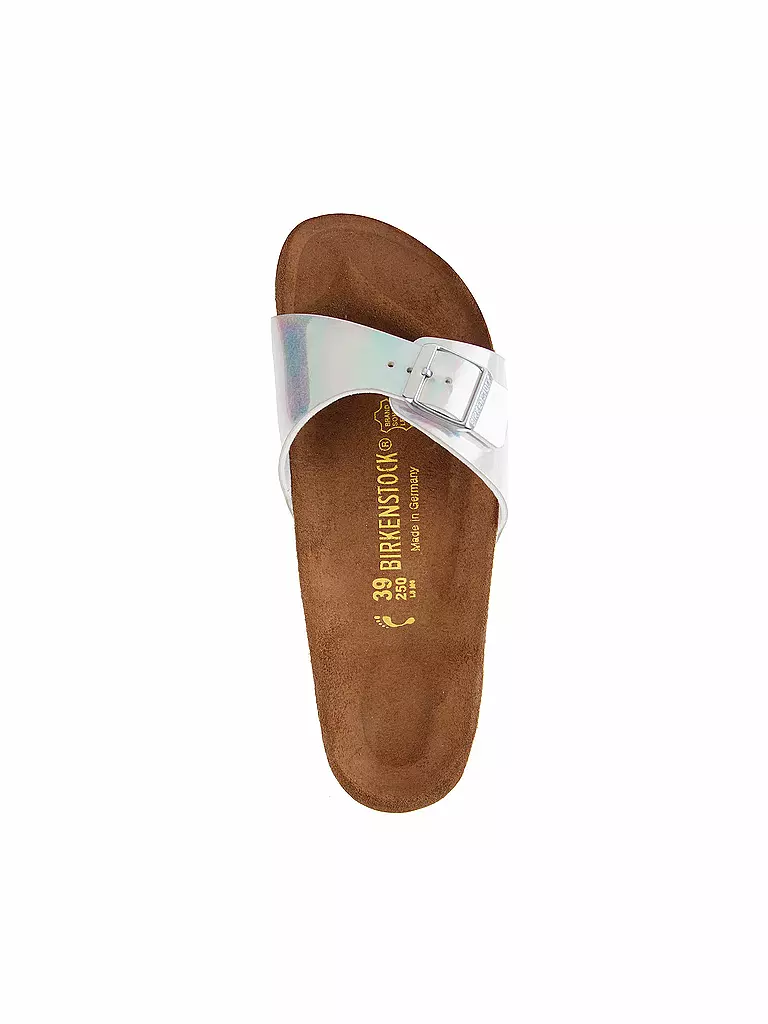 BIRKENSTOCK | Pantolette "Madrid" | silber