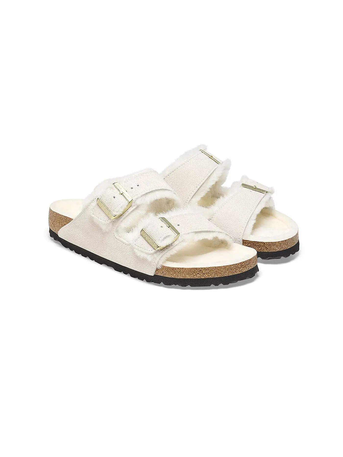 BIRKENSTOCK | Pantoletten ARIZONA SHEARLING | creme
