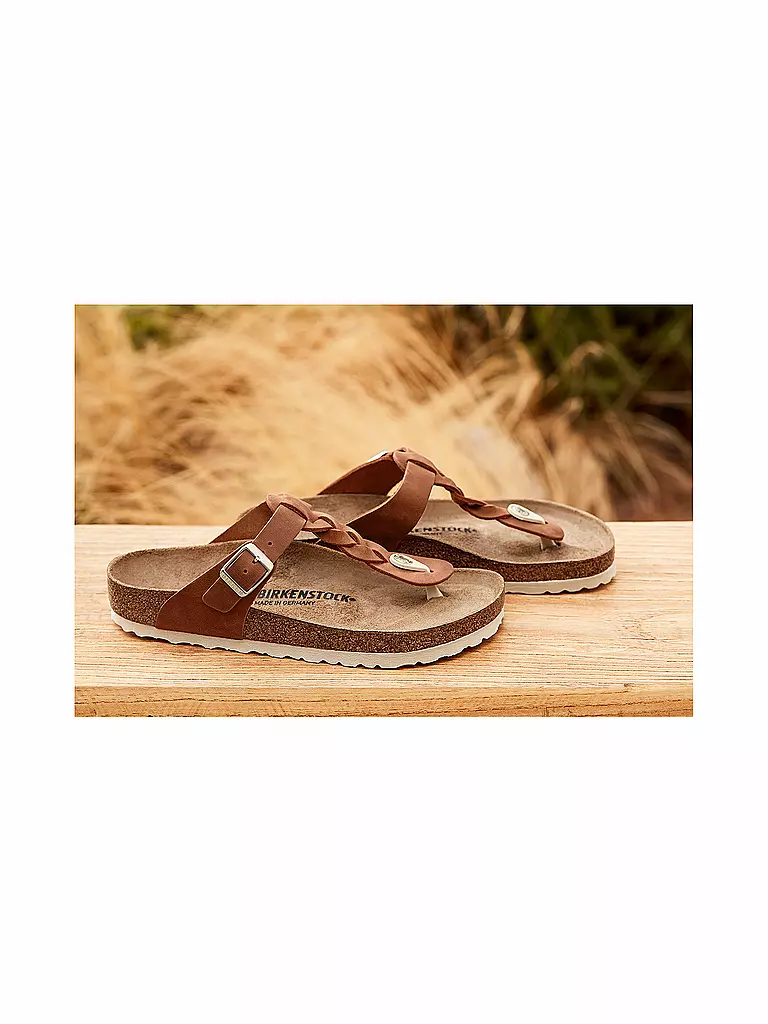 BIRKENSTOCK | Sandalen GIZEH | braun