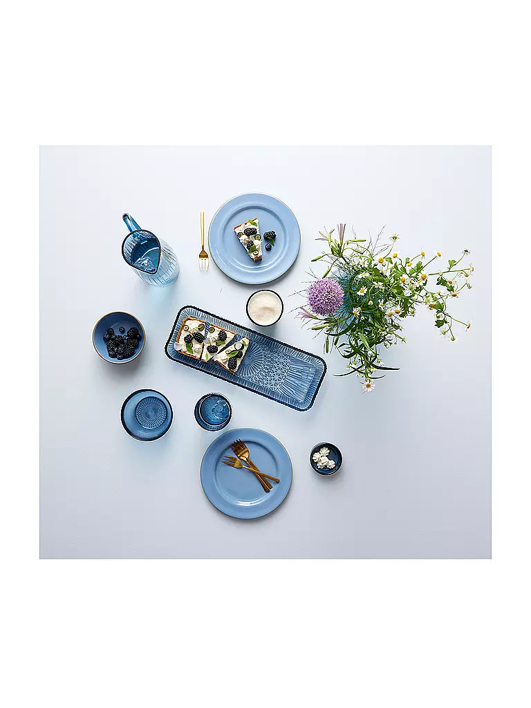 BITZ | Glasschale KUSINTHA 12cm Blau | hellgrün