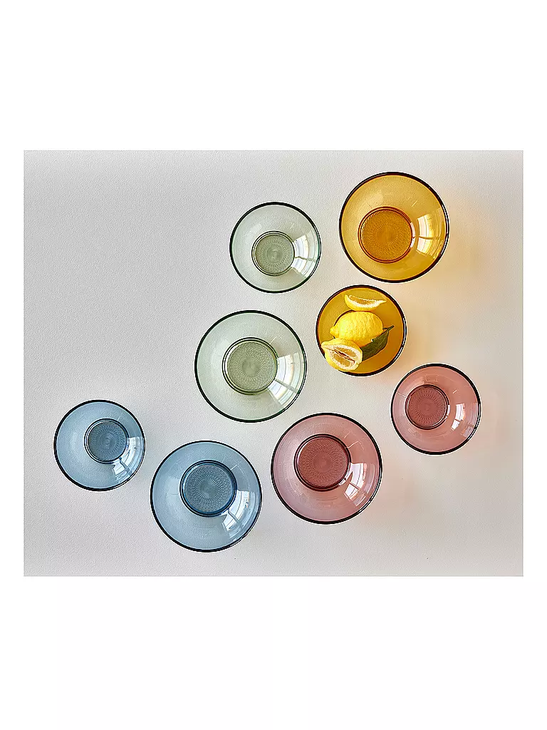 BITZ | Glasschale KUSINTHA 20cm Blau | blau