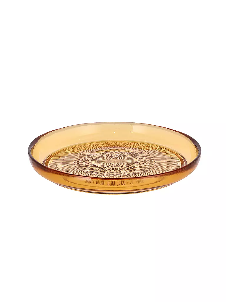BITZ | Glasteller KUSINTHA 18cm Amber | orange