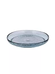 BITZ | Glasteller KUSINTHA 25cm Amber | blau