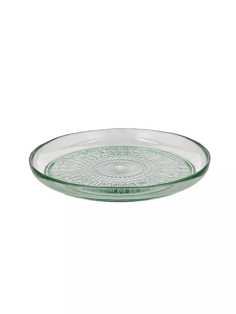 BITZ | Glasteller KUSINTHA 25cm Gruen | hellgrün