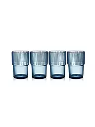 BITZ | Trinkglas KUSINTHA 4er Set 380ml Blau | blau