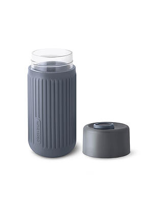 BLACK+BLUM | Coffee-To-Go Becher 340ml Schiefer/Glas