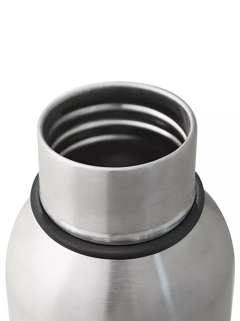 BLACK+BLUM | Isolierflasche 0,5l Schwarz/Edelstahl | schwarz