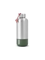 BLACK+BLUM | Isolierflasche EXPLORER 0,85l Schwarz/Edelstahl | olive