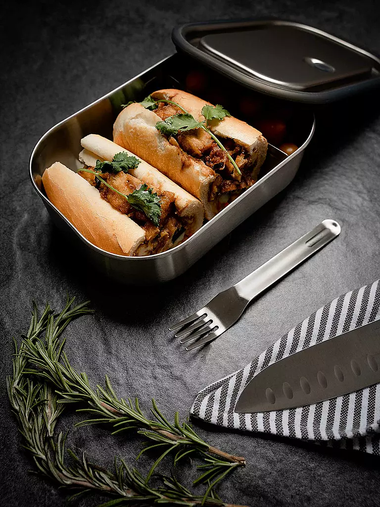 BLACK+BLUM | Lunchbox Gross 1l Olrange/Edelstahl | orange