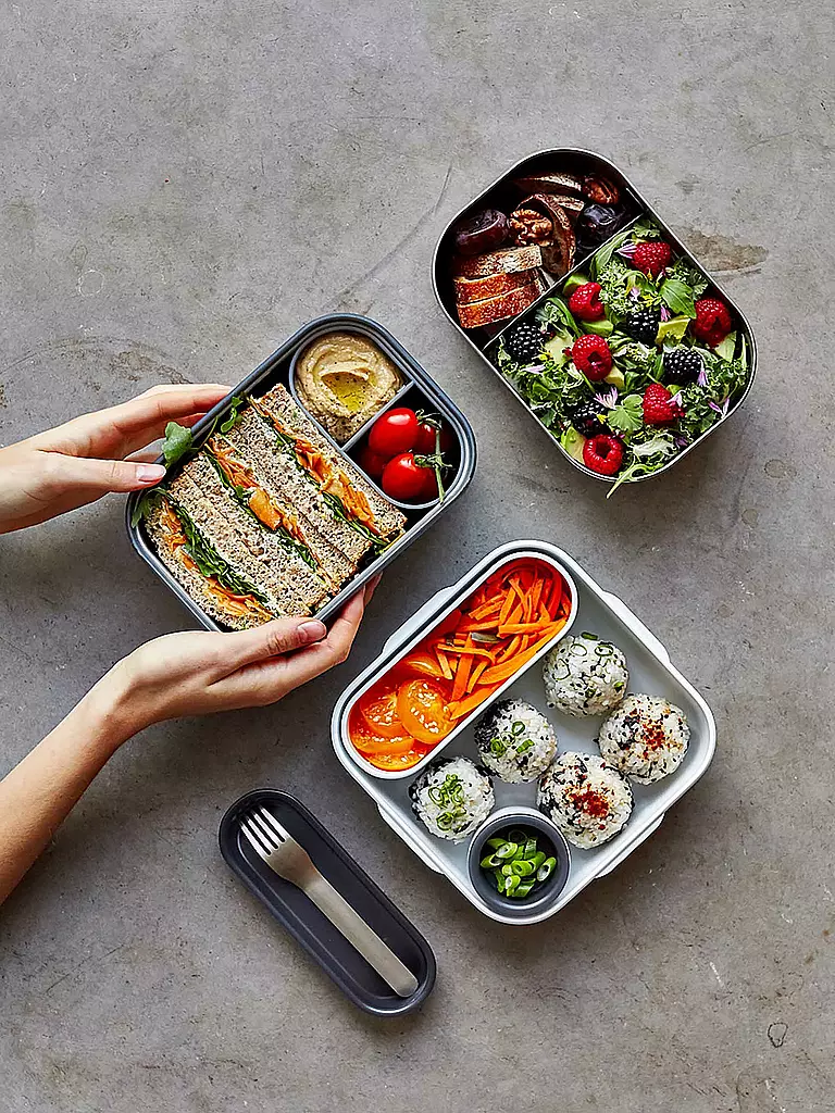 BLACK+BLUM | Lunchbox Gross 1l Olrange/Edelstahl | orange