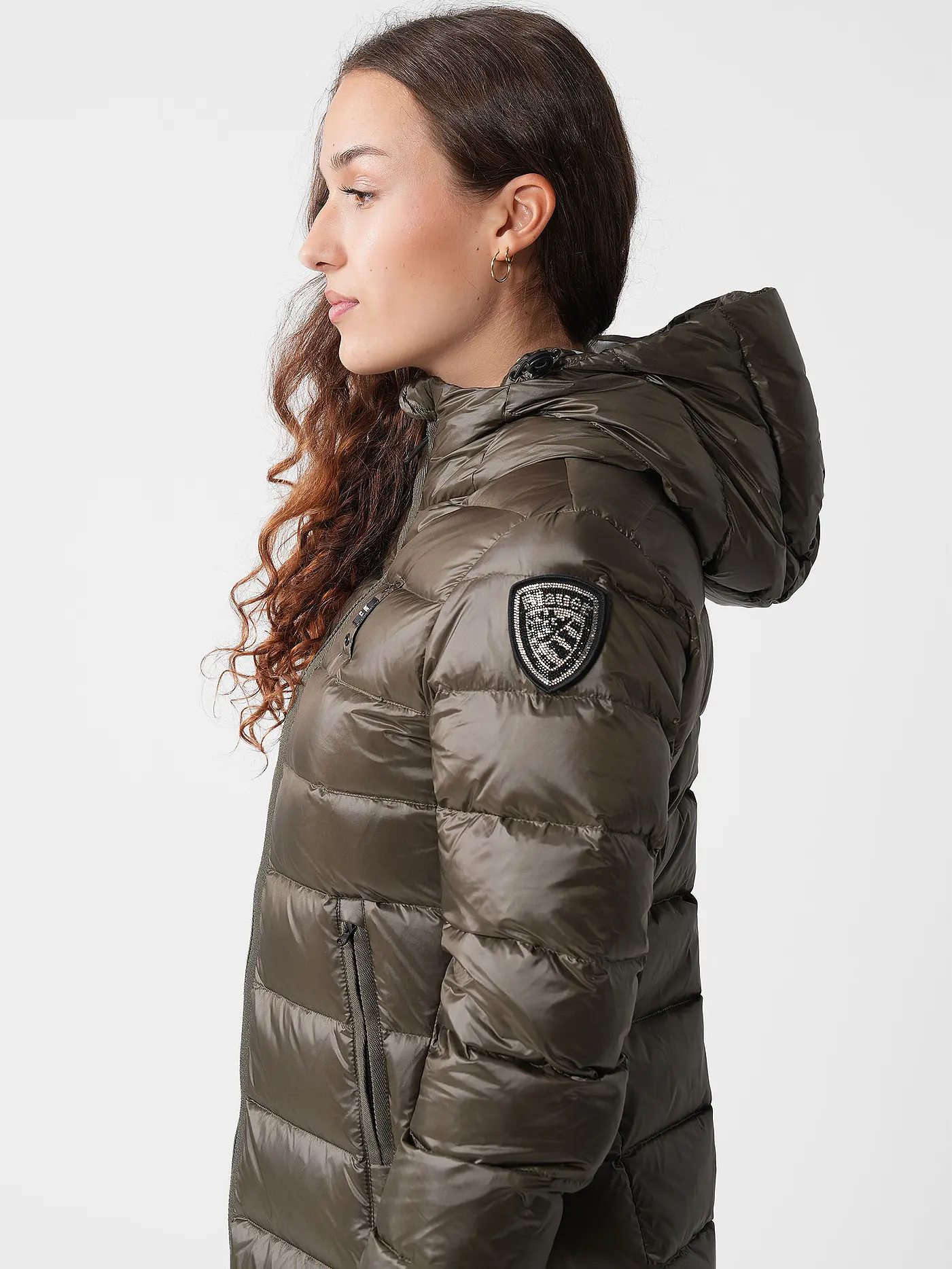 BLAUER | Daunenjacke AGNES | olive