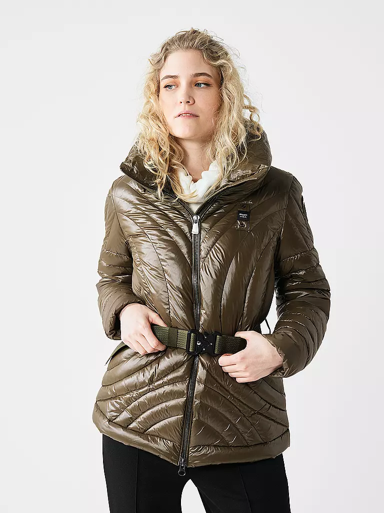 BLAUER | Daunenjacke ANGELL | olive