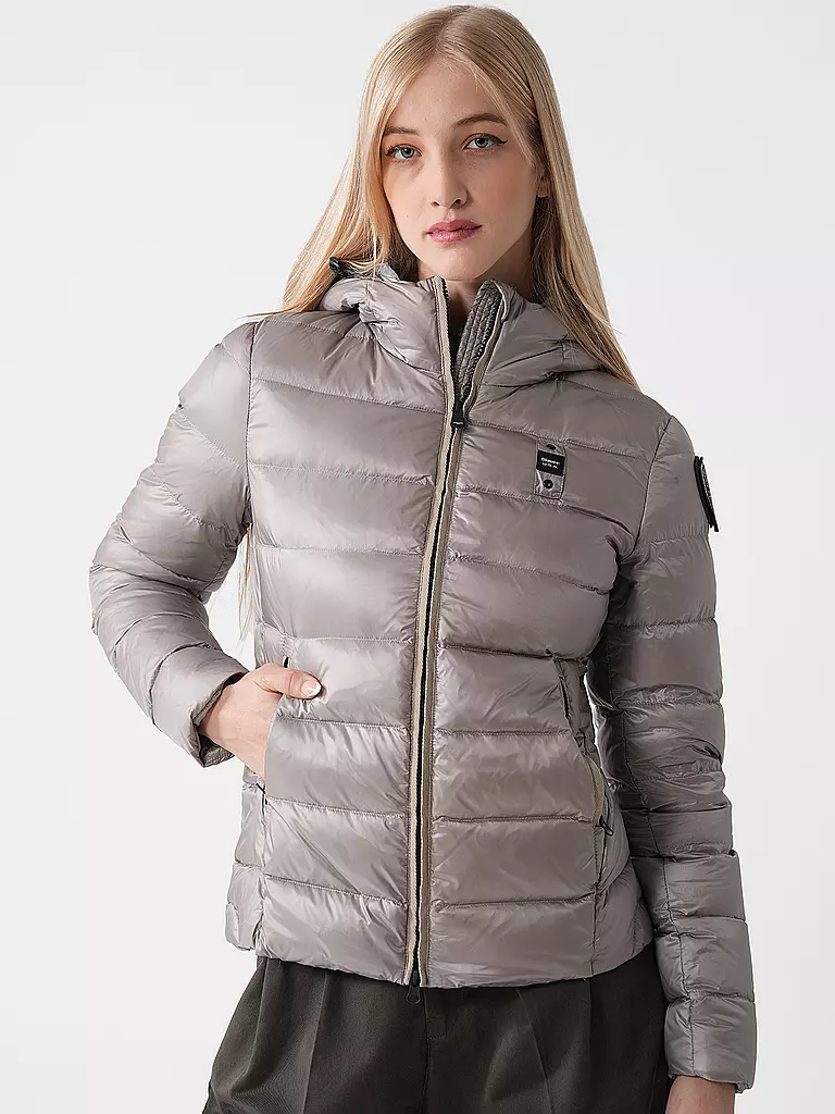 BLAUER | Daunenjacke CHARME | hellgrau