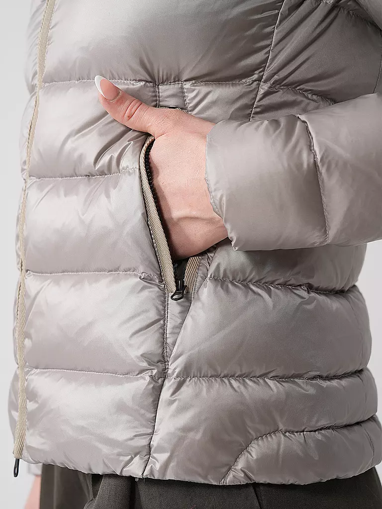 BLAUER | Daunenjacke CHARME | hellgrau