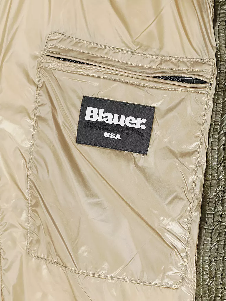 BLAUER | Daunenmantel  | olive