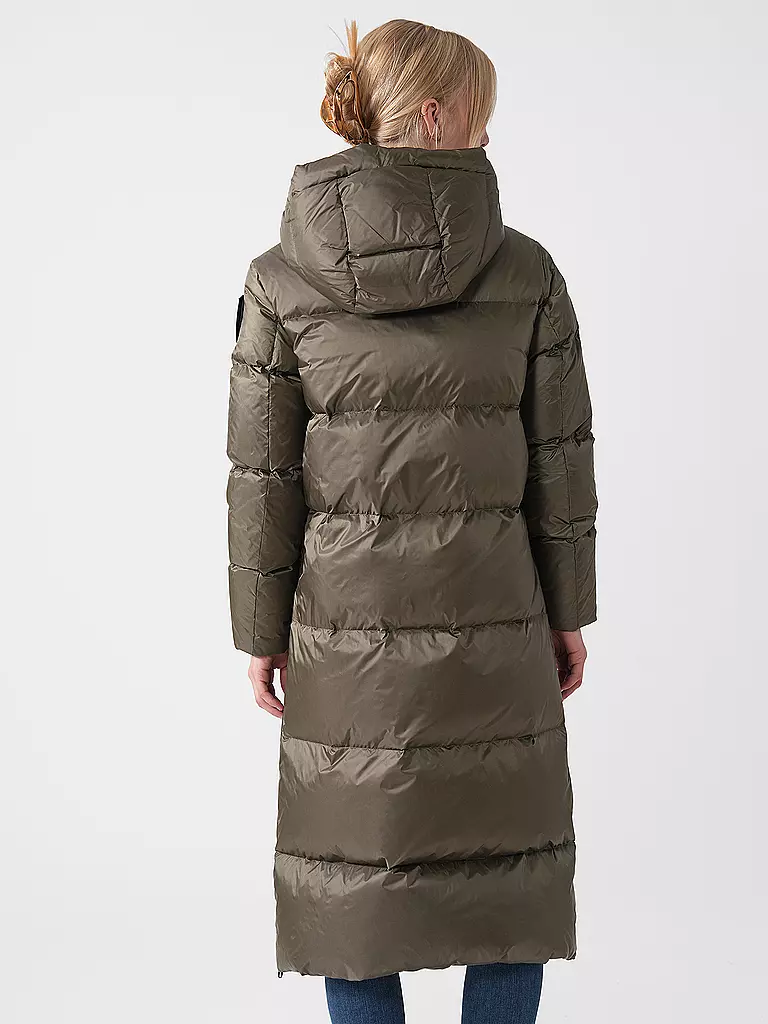 BLAUER | Daunenmantel CELIA | olive