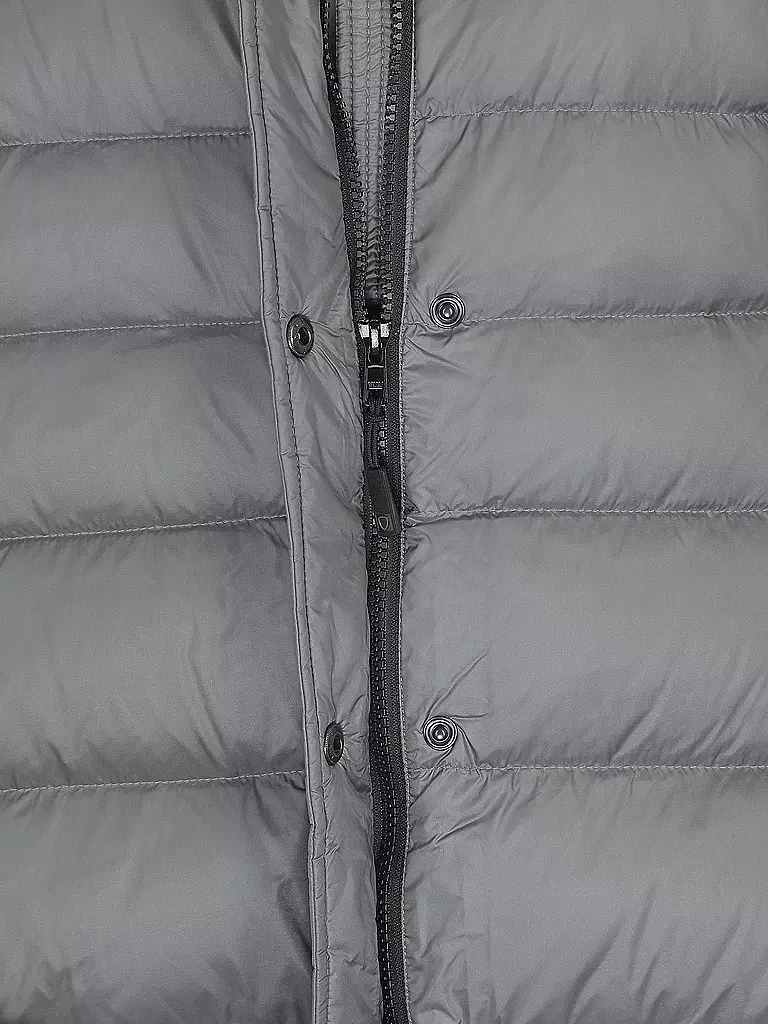BLAUER | Daunenmantel | silber