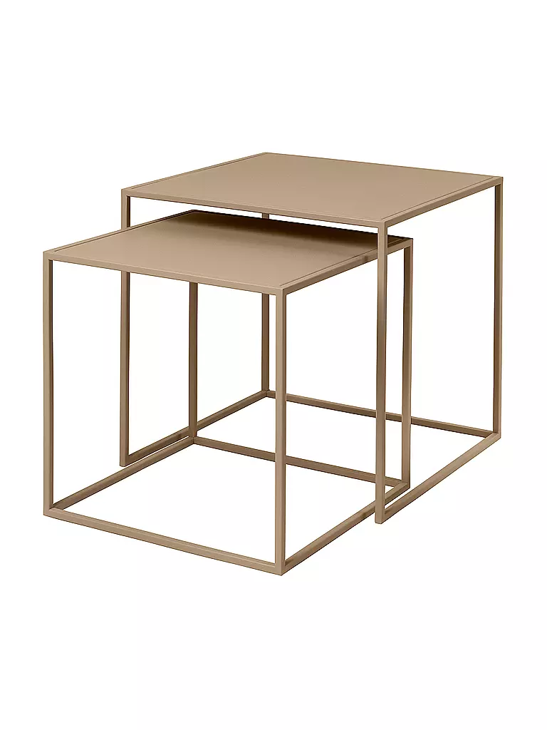 BLOMUS | Beistelltisch Set FERA 2-teilig Normad | camel