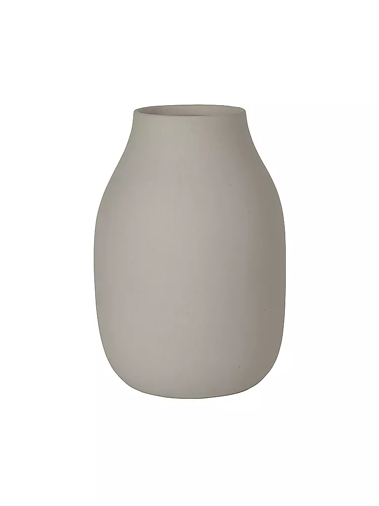 BLOMUS | Keramik Vase COLORA Large 20cm Mourning Dove | grau