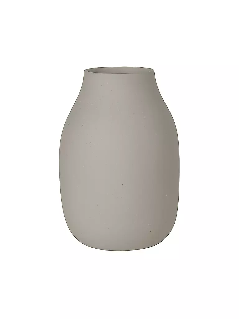 BLOMUS | Keramik Vase COLORA Small 15cm Mourning Dove | grau