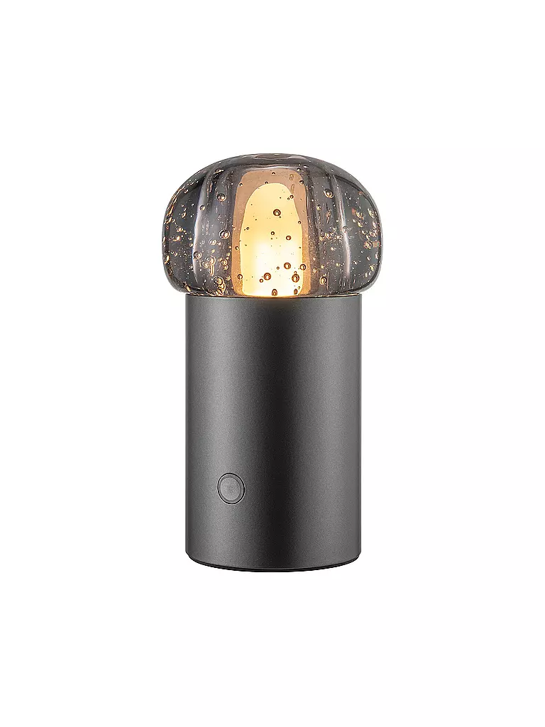 BLOMUS | Mobile LED Lampe 18cm Gun Metal | silber