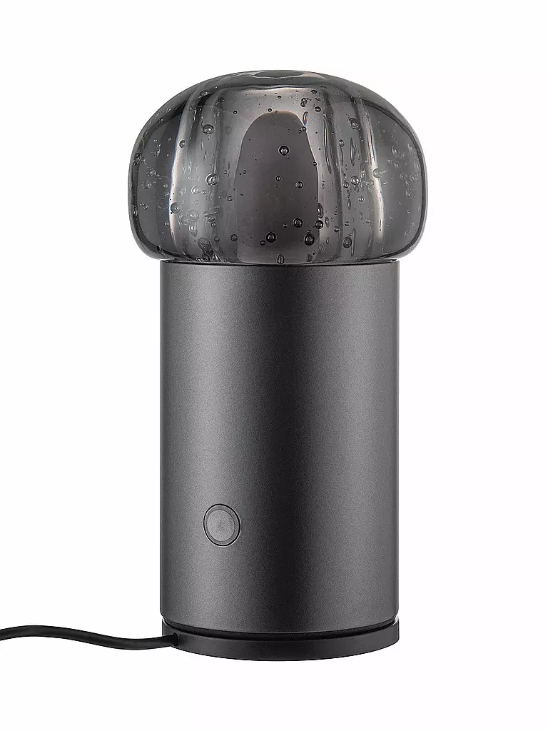 BLOMUS | Mobile LED Lampe 18cm Gun Metal | silber