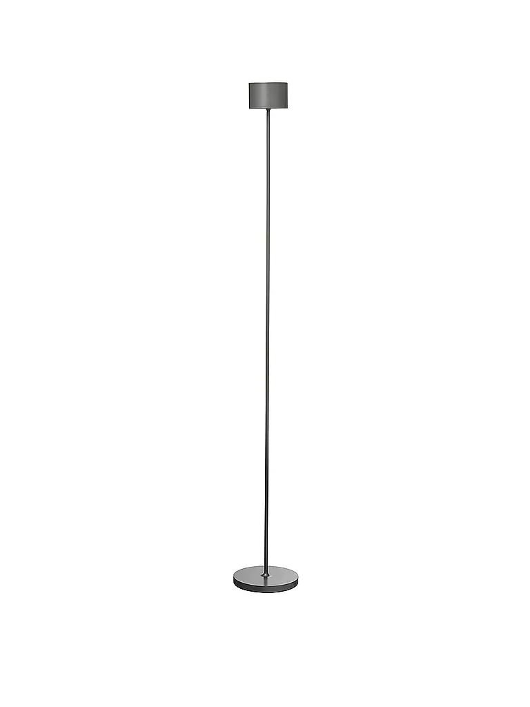 BLOMUS | Mobile LED Stehleuchte FAROL 115cm Burned Metal | grau