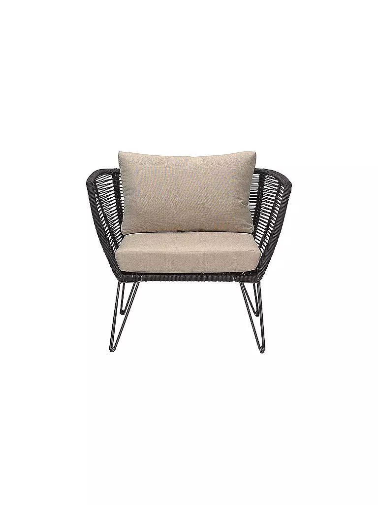 BLOOMINGVILLE | Loungesessel Mundo Black | schwarz