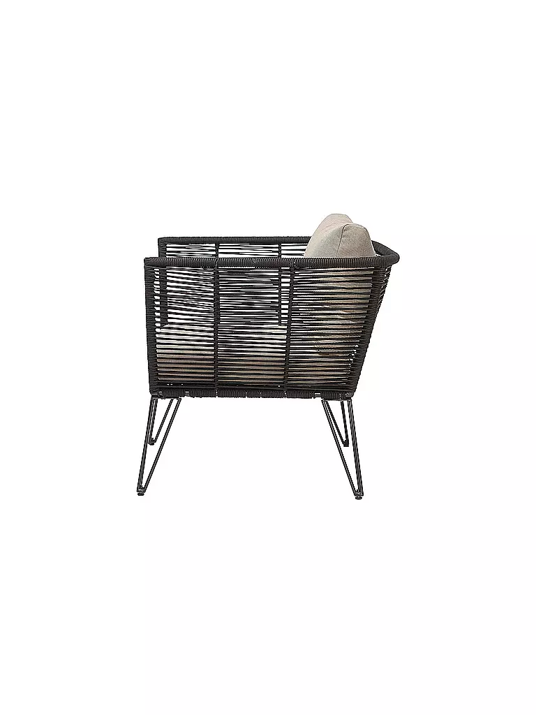 BLOOMINGVILLE | Loungesessel Mundo Black | schwarz