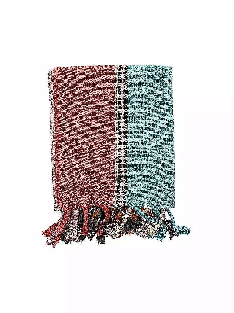 BLOOMINGVILLE | Tagesdecke - Plaid 160x130cm Bunt | bunt