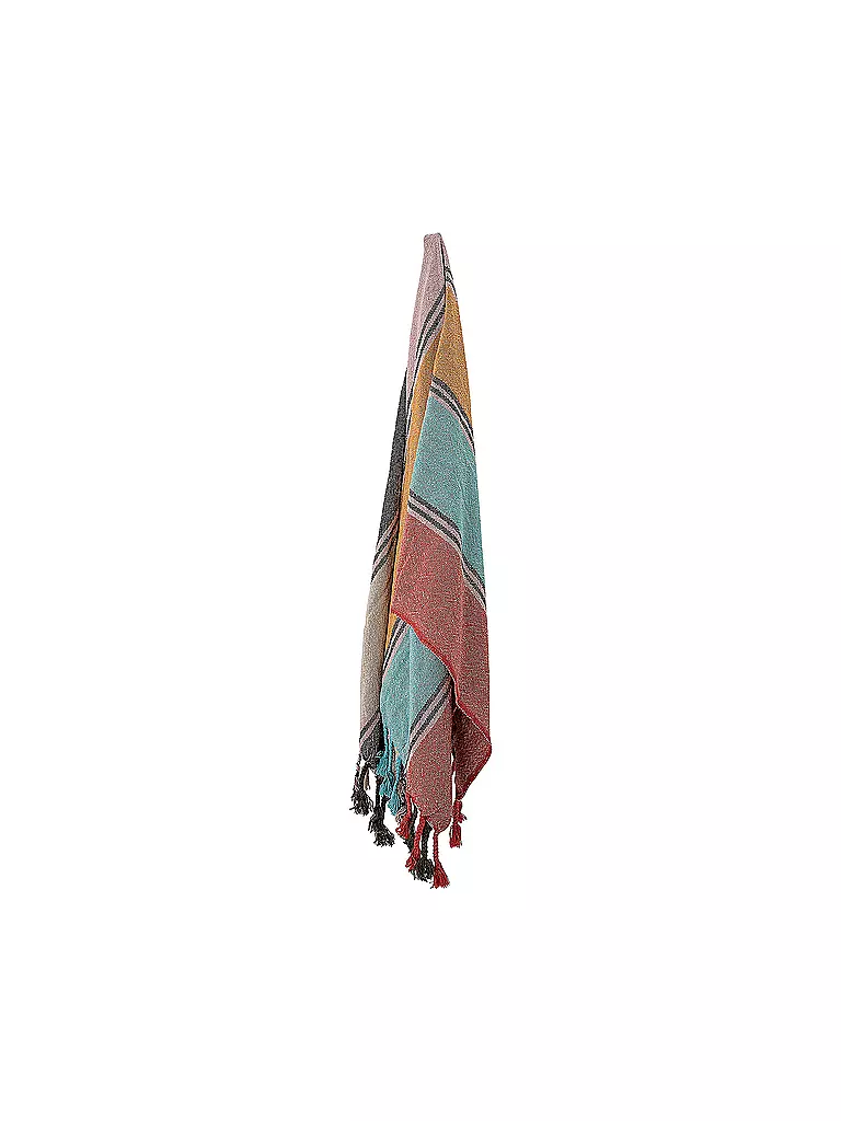 BLOOMINGVILLE | Tagesdecke - Plaid 160x130cm Bunt | bunt