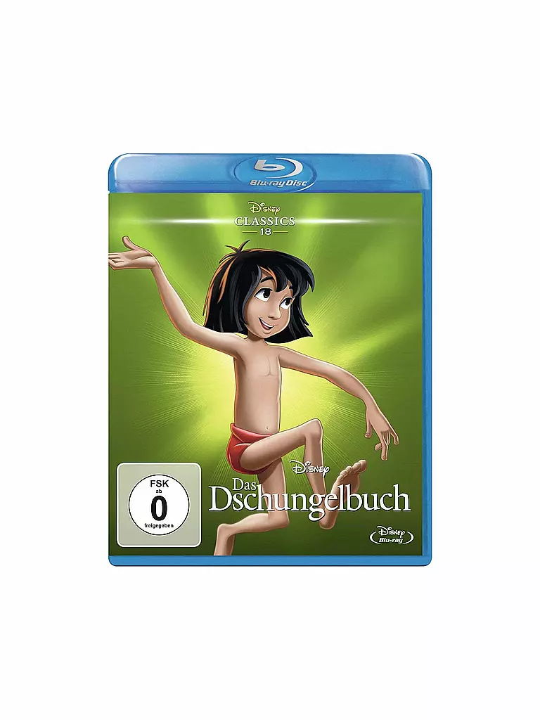 BLU RAY | Disney Classics - Das Dschungelbuch  | transparent