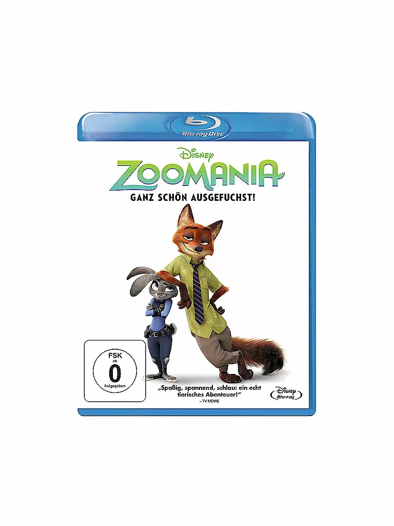 BLU RAY | Zoomania - Ganz schön ausgefuxt | keine Farbe