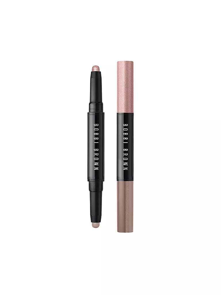 BOBBI BROWN | Lidschatten - Long-Wear Cream Shadow Stick Duo ( 02 Pink / Nude ) | dunkelrot