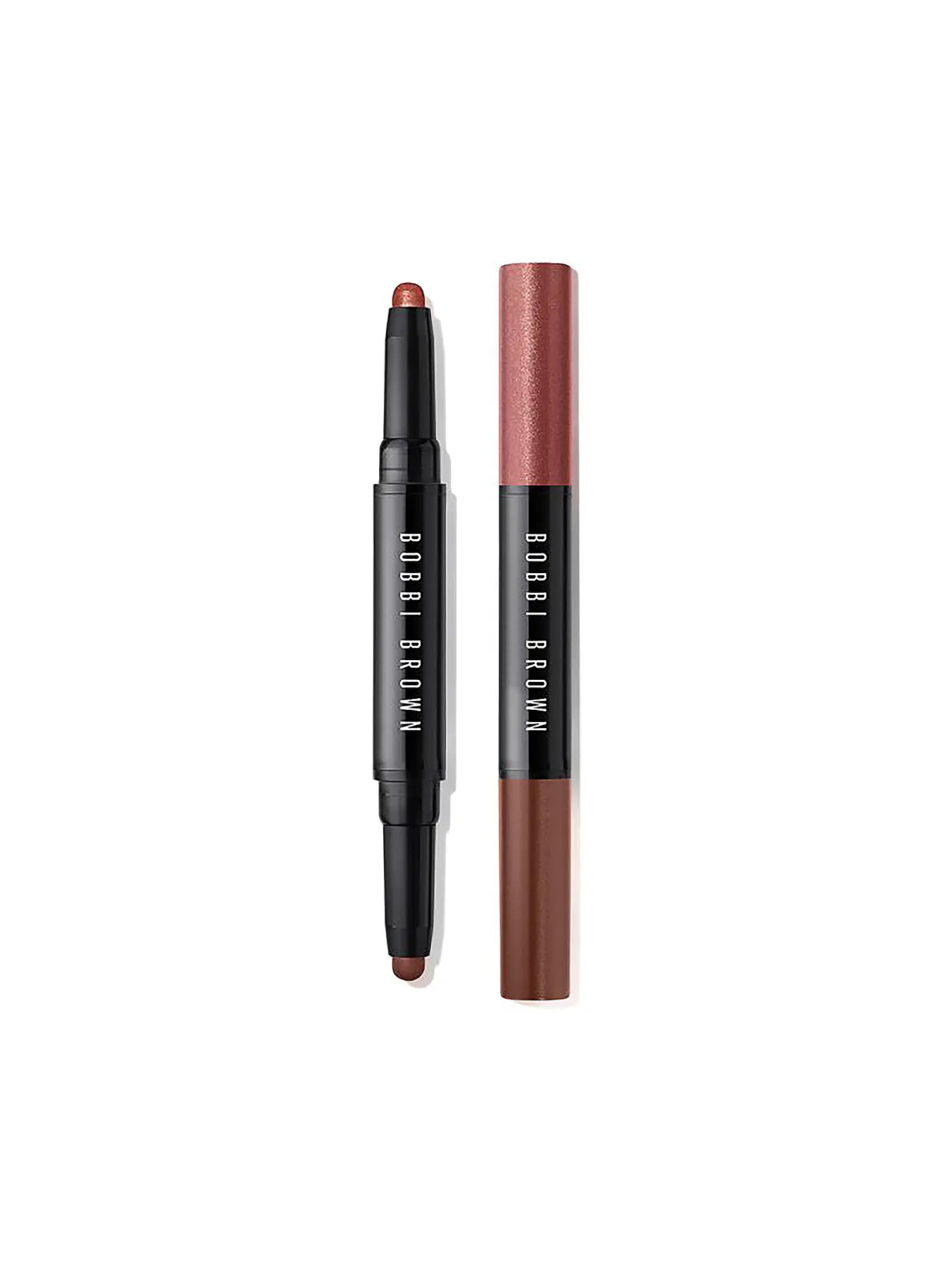 BOBBI BROWN | Lidschatten - Long-Wear Cream Shadow Stick Duo ( 04 Pink / Cashew )  | dunkelrot